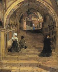 La Scala Santa at the Monastery San Benedetto near Subiaco