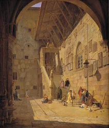 Il cortile del Palazzo del Bargello. Firenze