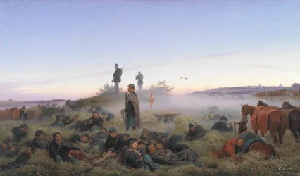 Il mattino dopo la battaglia di Isted, 25 luglio 1850