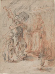 Studio per "La cucina con contadini"