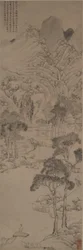 Paesaggio nello stile di Wen Zhengming