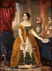 Ritratto di Doña Dolores Tosta de Santa Anna