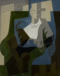 Arlecchino seduto, c.1920