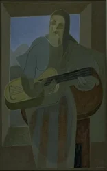 La suonatrice di chitarra