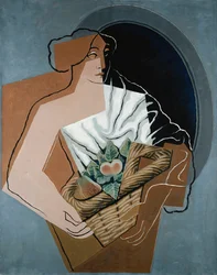 Donna con Cestino, 1927