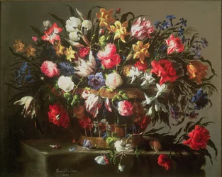 Cesto con Fiori