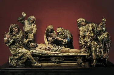 La sepoltura di Cristo (legno policromo)