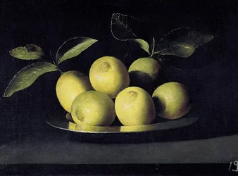 Natura morta con limoni