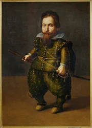 Ritratto di nano, forse Bartolo o Bartolillo (dipinto su tela)