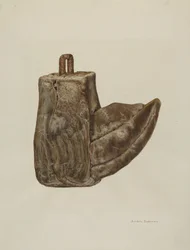 Staffa di legno