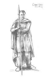 Uomo anglosassone, V-X secolo, c1990-2010