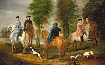Partita di caccia in famiglia