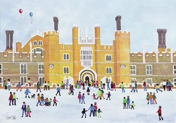 Facciata di Hampton Court, 1991
