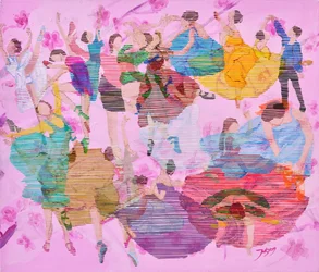 Danza classica colorata