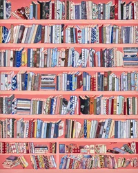 Collezione di libri colorati