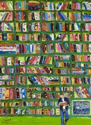 Lettore della Biblioteca Colorata