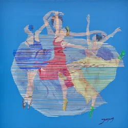Ballerini di danza classica dinamici