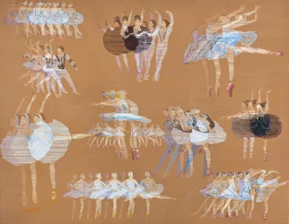 Movimenti aggraziati di danza classica