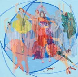 Ballerini di balletto ritmico