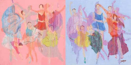 Figure di danza vivaci