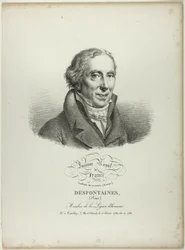 Ritratto di Réné Desfonataines