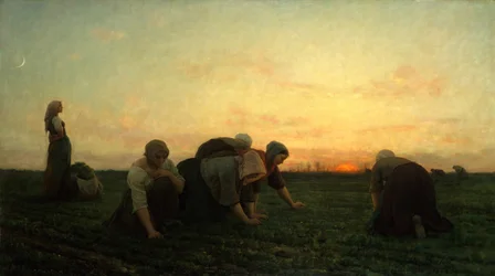 Le sarchiatrici, 1868