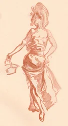Disegno in sanguigna