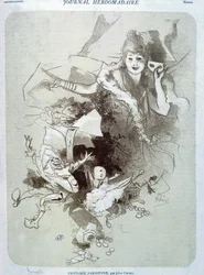 Fantasia parigina: Burattini - Poster di Cherret