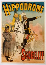 Poster pubblicitario "Skobeleff" all