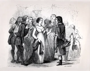 Madame de Stael interroga Napoleone Bonaparte sulle migliori donne, da 