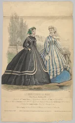Mode di Mme. Antonie Lalanne, n. 791, da Le Moniteur de la Mode