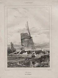Mulino nella Sologne, Francia