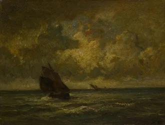 Due barche in una tempesta