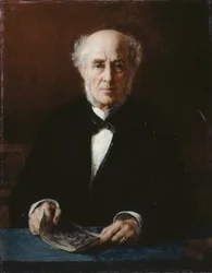 Ritratto dello scrittore Étienne Arago 1802-1892, 1882
