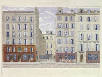 Dal n.20 al n.26 rue du Four, Parigi, Francia, 1893