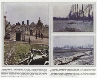 Soisy-aux-Bois, Trincee Tedesche Vicino a Chapton, Grandi Trincee Tedesche di Soisy