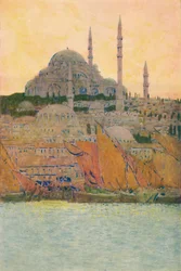 La Moschea di Solimano a Costantinopoli, 1913