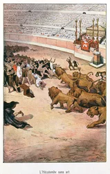 Giochi romani, illustrazione per "L