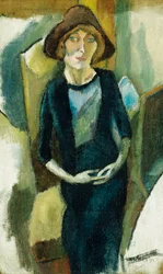 Hermin in blu, 1916