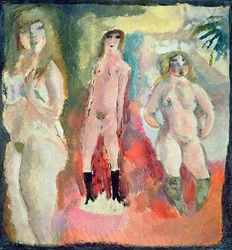 Tre donne nude, 1909