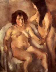 Due donne nude (Il bordello) c.1919