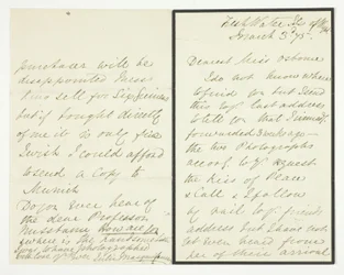 Lettera autografa