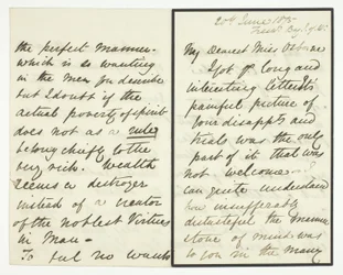 Lettera autografa
