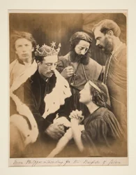 La regina Filippa intercede per i borghesi di Calais