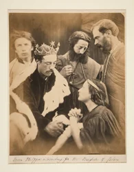 La regina Filippa intercede per i cittadini di Calais