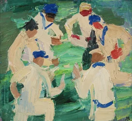I giocatori di cricket nel parco, Oxford