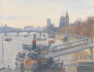 Westminster dal Ponte di Hungerford