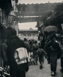 La strada del teatro a Kyoto è una delle strade più interessanti del mondo