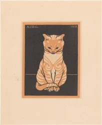Gatto seduto