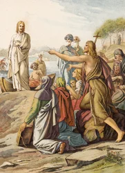 Giovanni Battista proclama Cristo